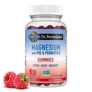 Dr. Formulated Magnesium Gummies, Raspberry Flavor, 60 Gummies