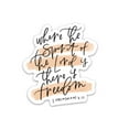 thumbnail image 1 of Magnet | 2 Corinthians 3:17, 1 of 11