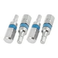 thumbnail image 1 of Magnet 3mm H3 Hex Head Screwdriver Bit Silver Tone Blue 4 Pcs, 1 of 1
