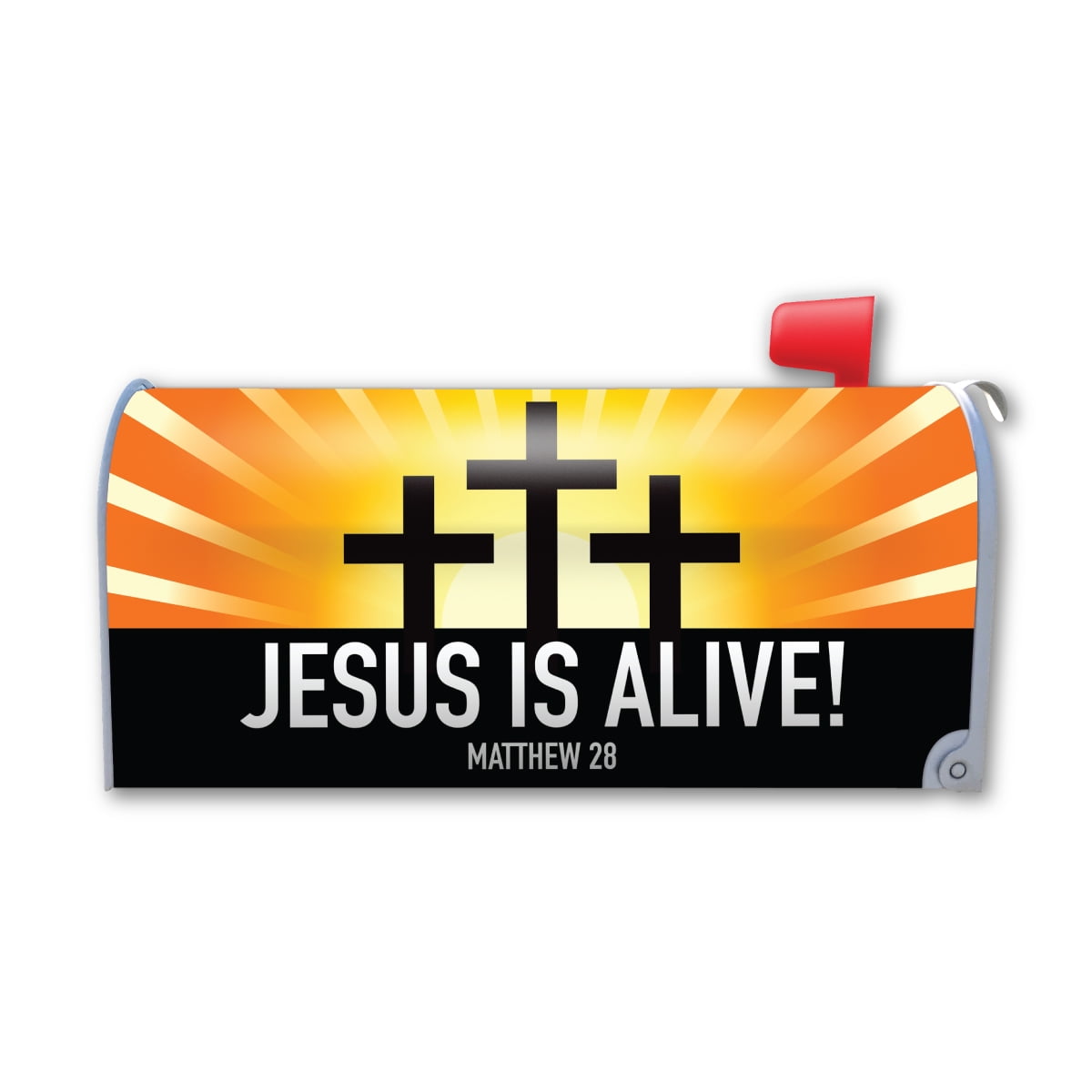 Magnet America Jesus is Alive! Magnetic Mailbox Cover