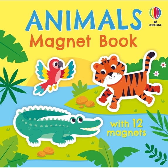 Magnet Books Animals Magnet Book, (Board Book) - Walmart.com