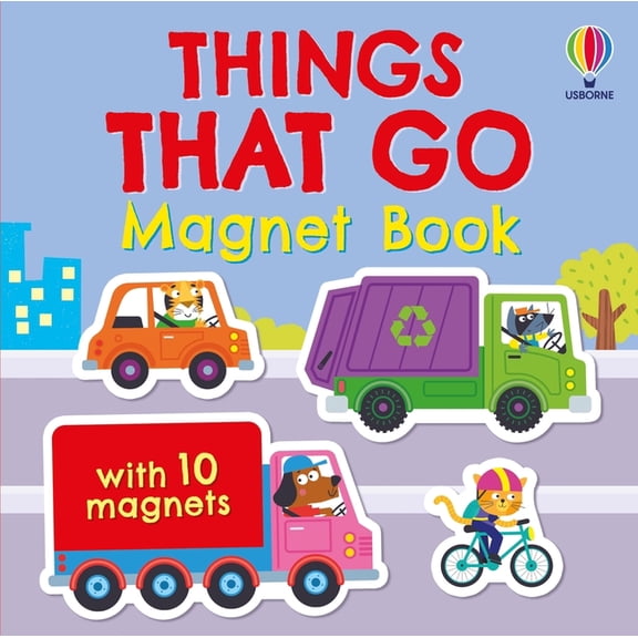 Magnet Books Things That Go Magnet Book, Book 4, (Board Book)