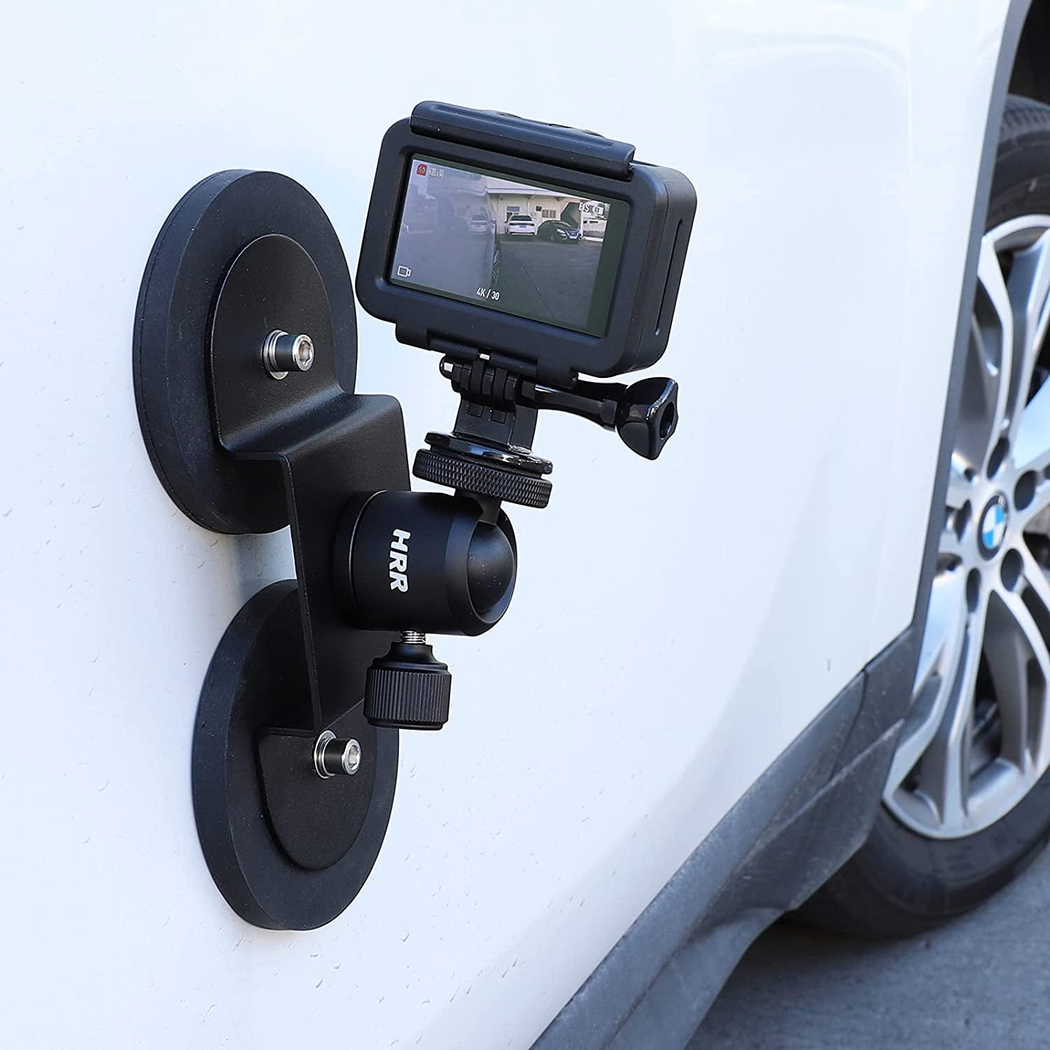 Camera Mount for GoPro,HeavyDuty Metal Car Powerful