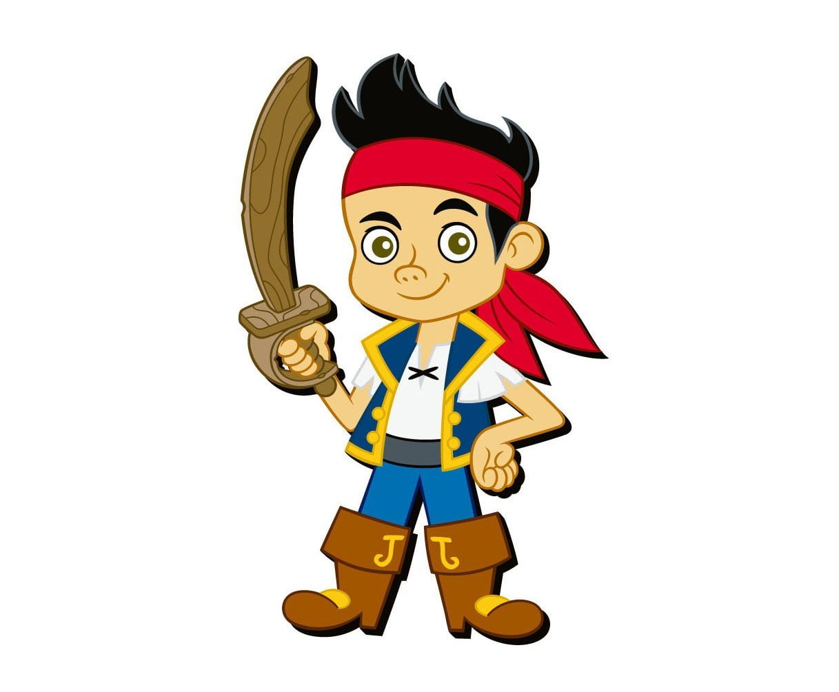 Magnet - Disney - Jake Pirate Soft PVC Licensed New Gifts Toys 21766