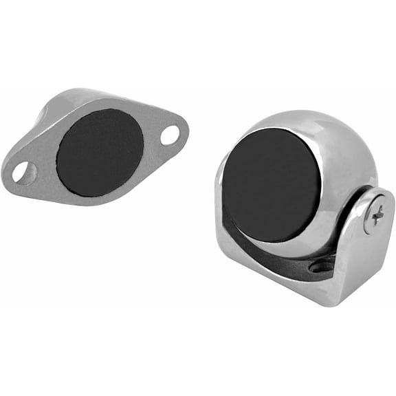 Magnet Door Stopper, 316 Stainless Steel Catch Door Holder Polished Anti-Rust Marine Door Stopper Hardware Accessories for Boat Motorhome Yacht