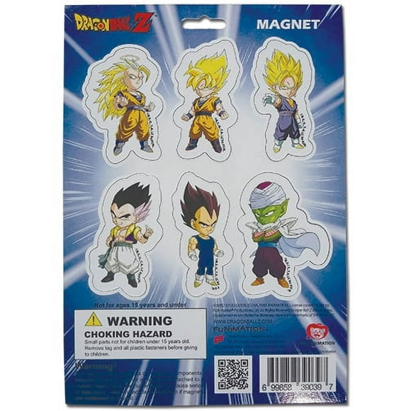 Magnet - Dragon Ball Z - Chibi SD Collection Games Toys Anime Licensed ge39039