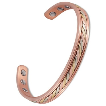 Wollet CPB-2053-FBM - Braccialetto magnetico da donna, in