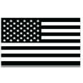 thumbnail image 1 of Magnet Me Up Black and White American Flag Vinyl Automotive Magnet, 7x12 inches, 1 of 8