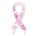 thumbnail image 1 of Magnet Me Up Breast Cancer Awareness Pink Mandala Ribbon Magnet Decal, 3.5x7 Inches, Heavy Duty Automotive Magnet for Car Truck SUV, 1 of 7