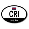 thumbnail image 1 of Magnet Me Up Costa Rican Costa Rica Euro Oval Magnet Decal, 4x6 In, for Car, Truck, SUV, 1 of 7