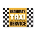 thumbnail image 1 of Magnet Me Up Grandma's Taxi Service Magnet Decal, 5x8 Inches, Vinyl Automotive Magnet, 1 of 7