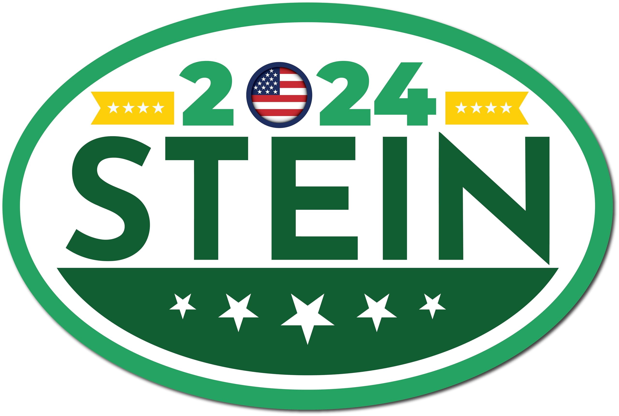 5 Inch Flexible Vinyl Magnet Bumper Sticker - Waterproof, UV Resistant, Political Slogan Car Magnet