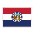 thumbnail image 1 of Magnet Me Up Missouri US State Flag Vinyl Automotive Magnet Decal, 4x6 Inches, 1 of 7