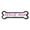 thumbnail image 1 of Magnet Me Up Rescue Mom Pink Dog Bone Magnet Decal, 2x7 In, Vinyl Automotive Magnet, 1 of 7
