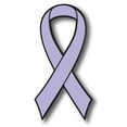 thumbnail image 1 of Magnet Me Up Support All Cancer Awareness Lavender Ribbon Magnet Decal, 3.5x7 In, Vinyl Automotive Magnet, 1 of 7