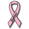 thumbnail image 1 of Magnet Me Up Support Breast Cancer Fighter Pink Ribbon Magnet Decal, 3.5x7 In, Vinyl Automotive Magnet, 1 of 7