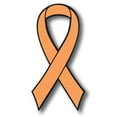 thumbnail image 1 of Magnet Me Up Support Leukemia and Kidney Cancer Awareness Orange Ribbon Magnet Decal, 3.5x7 In, Vinyl Automotive Magnet, 1 of 7