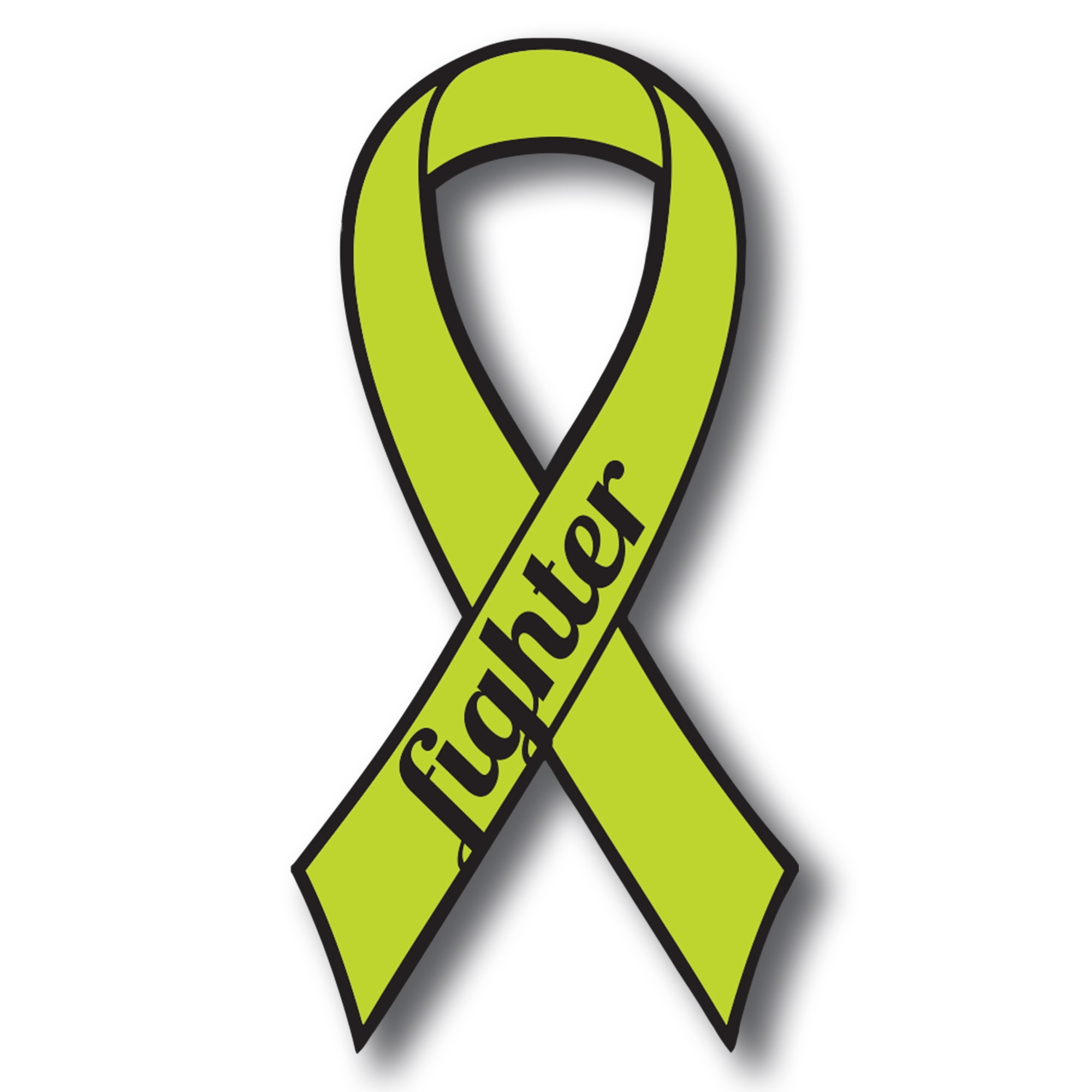Cdf Ribbon Magnet Me Up Support Non Hodgkins Lymphoma Cancer Fighter Lime Ribbon ...