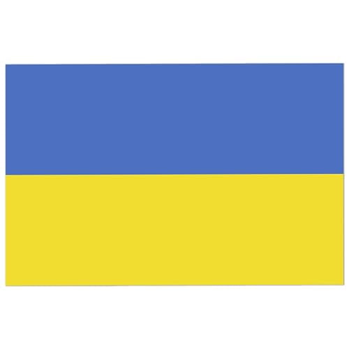 Magnet Me Up Ukraine Flag Car Magnet 3x5 Inch Weatherproof UV-Printed Vinyl
