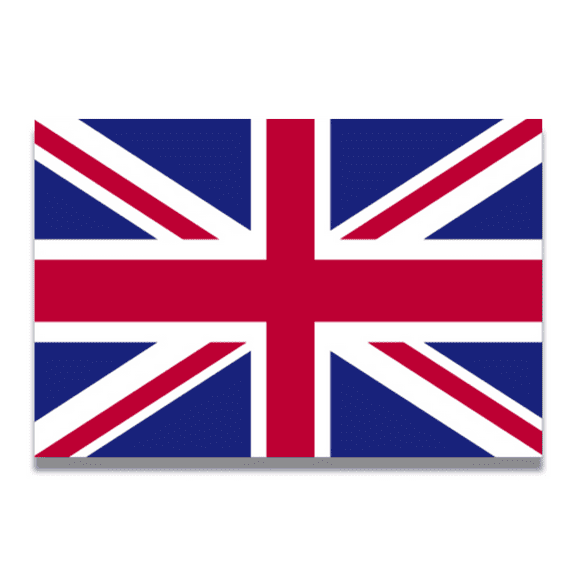 Magnet Me Up United Kingdom British Flag Vinyl Automotive Magnet Decal, 4x6 Inches