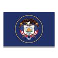 thumbnail image 1 of Magnet Me Up Utah US State Flag Vinyl Automotive Magnet Decal, 4x6 Inches, 1 of 7