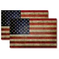 thumbnail image 1 of Magnet Me Up Weathered American Flag Vinyl Magnet Decal, 5x8 Inches, 2 PK, 1 of 8