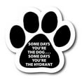 thumbnail image 1 of Magnet Mee Up Some Days You're the Dog Some Days You're the Hydrant Pawprint Magnet Decal, 5 Inch, Vinyl Automotive Magnet, 1 of 7