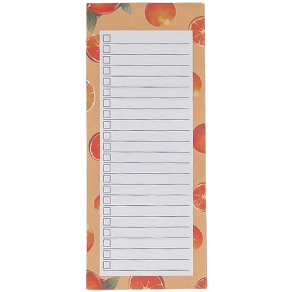 Magnet Notepads for Refrigerator, Magnetic To Do List Notepad for Grocery List, Magnetic Memo List Pad for Shopping List, Magnetic Memo Pad, 3.5 X 8.3 Inch(K)