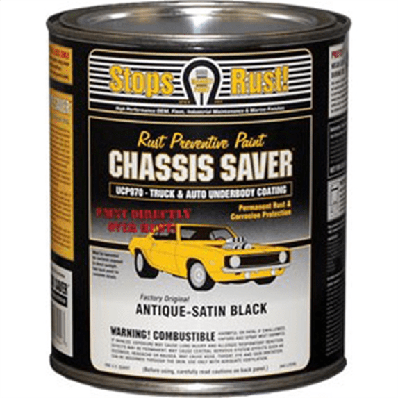 Magnet Paint & Shellac Chassis Saver Satin Black-QT