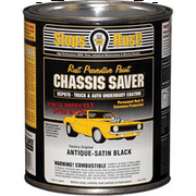 Magnet Paint Co. UCP970-04 Chassis Saver 1 Quart Can Rust Preventive Truck and Auto Underbody Coating - Antique Satin Black