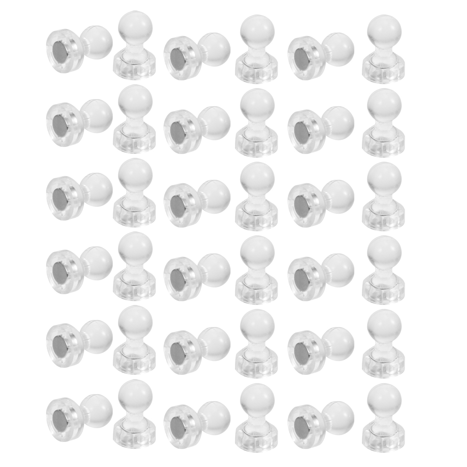 Pin Push Thumbtack White Board Heavy Duty Bulk