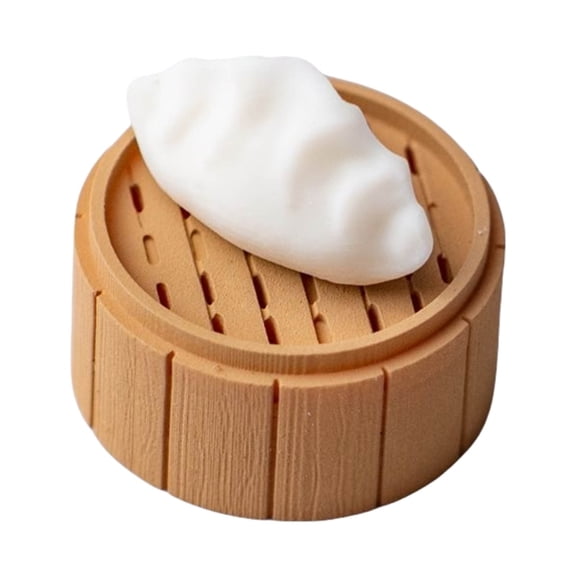 Magnet Resin Keycap Personality Small Steamed Bun Dumpling Keycaps for Cherry M Switch Mechanical Keyboard