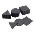 thumbnail image 1 of Master Magnetics Black Assorted Magnetic Shapes (30-Pack) 07257, 1 of 6