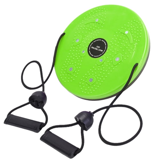 Magnet Waist Twisting Disc Fitness Balance Board Weight Lose Trainer Magnetic Massage Wriggling Plate Gym Twister Green