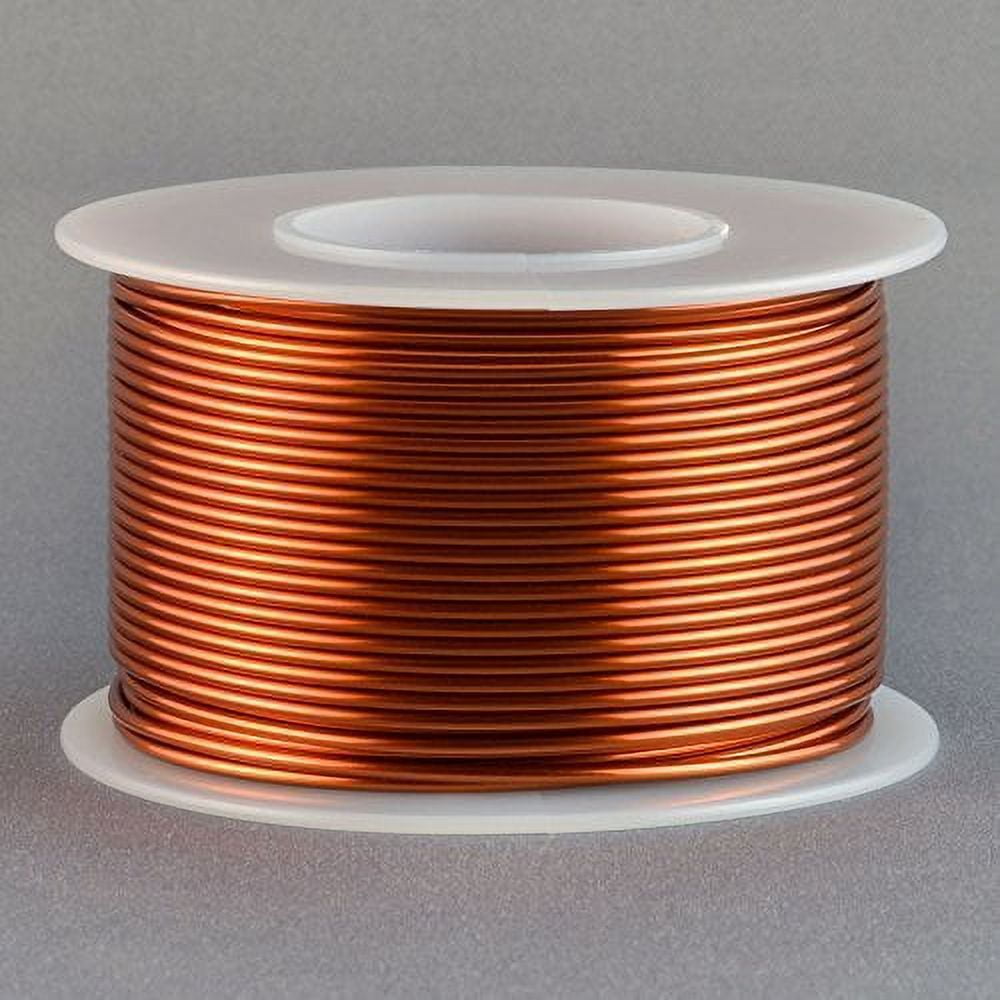 Wire 18 Gauge AWG Enameled Copper 100 Feet Coil Winding and