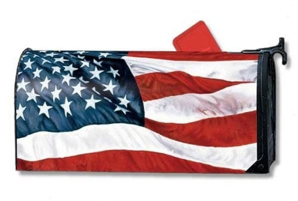 MailWraps Mailbox Cover Stars & Stripes
