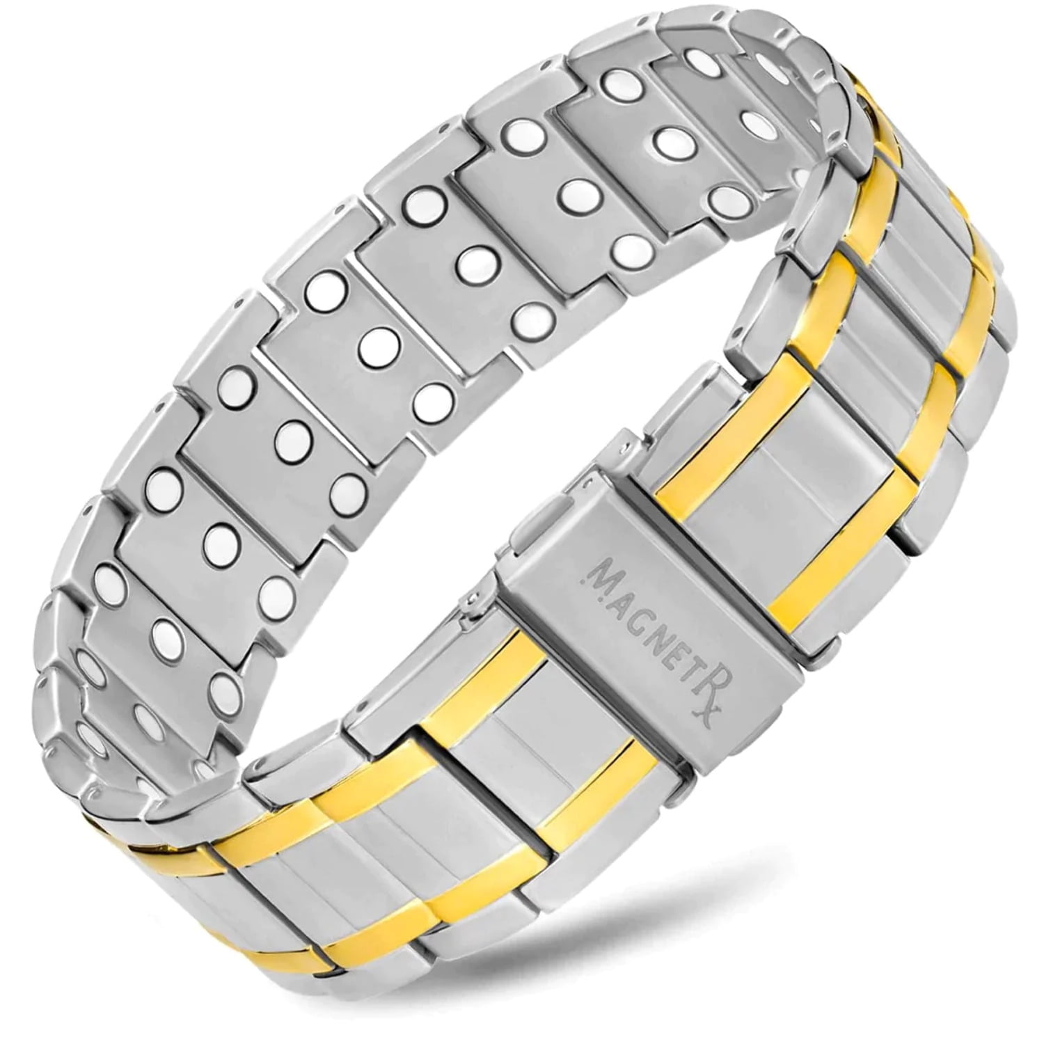 Titanium Black Gold Magnetic Bracelet for Men and Women | Polldan –  polldanjewelry