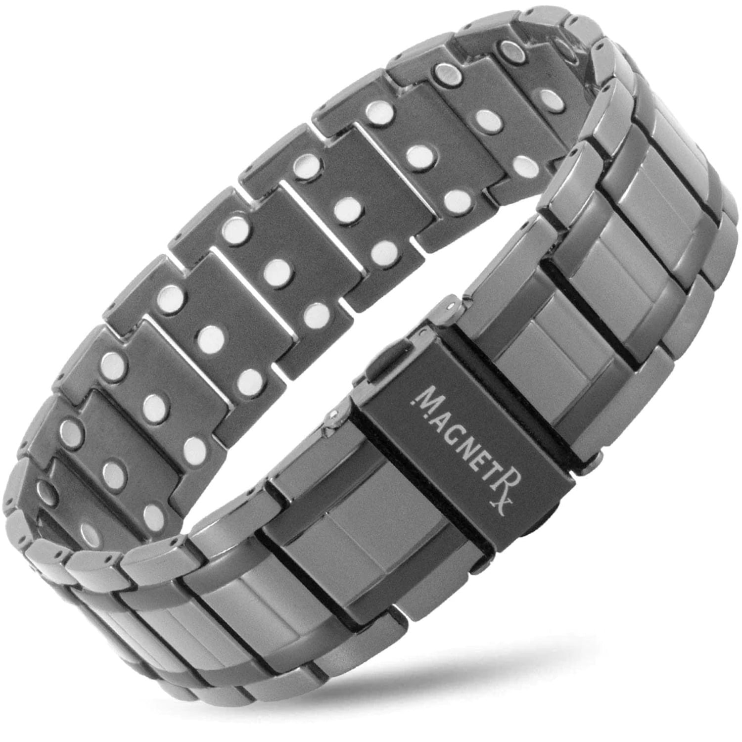Titanium Magnetic Bracelet Fashion Health Bracelets (Sliver & Gold,  8.5(Inch)) | eBay