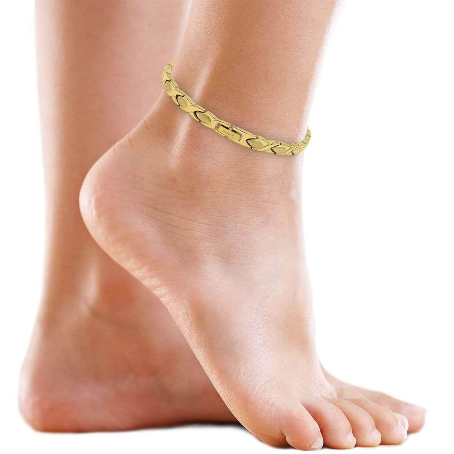 Magnetic ankle bracelet deals