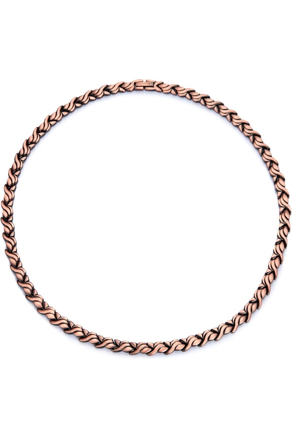 Womens Pure Copper Magnetic Necklace 3500 Gauss 48.5cm19inches