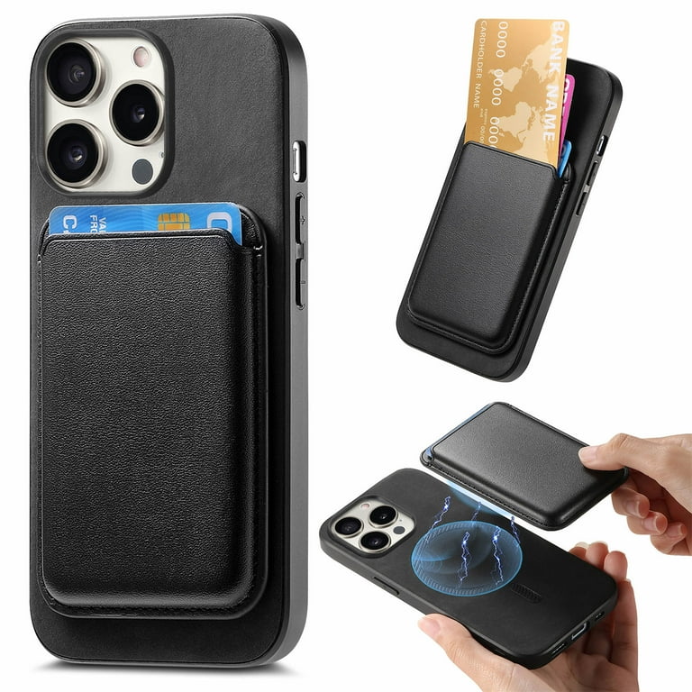 Apple iPhone 16 Plus 256G【おまけ付】ウーブンウォレット Magnetic 2 in 1 Detachable Wallet Compatible with iPhone 16 Plus