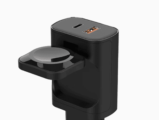Magnetic 3-in-1 30W USB-C Charger with 1.5MCC Compiled Fast Charging Cable Compatible with Apple Watch/iPhone/iPad Series