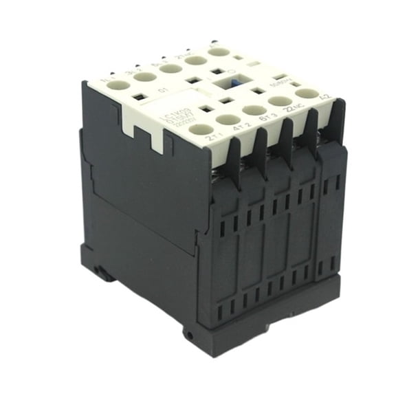 Magnetic AC Contactor Low Voltage AC Contactor Small AC Contactor for DIN Rail Mounting in Electrical Control Systems ,Easy to Install