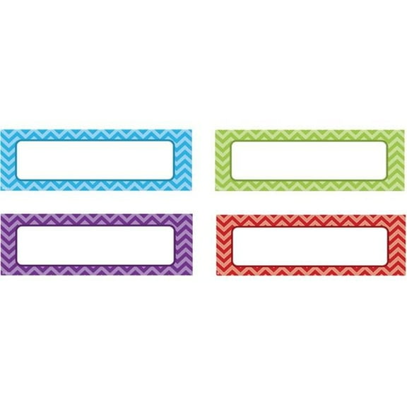 Magnetic Accents Chevron Labels - Set of 20