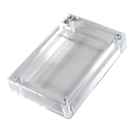 Magnetic Acrylic Storage Case for Analogue Pocket, Dustproof and Scratch Resistant Box Portable Gaming Organiser Sleeve