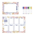 thumbnail image 1 of Magnetic Acrylic Weekly Plan Notepad Erasable Diy Magnetic Fridge Magnet, 1 of 8
