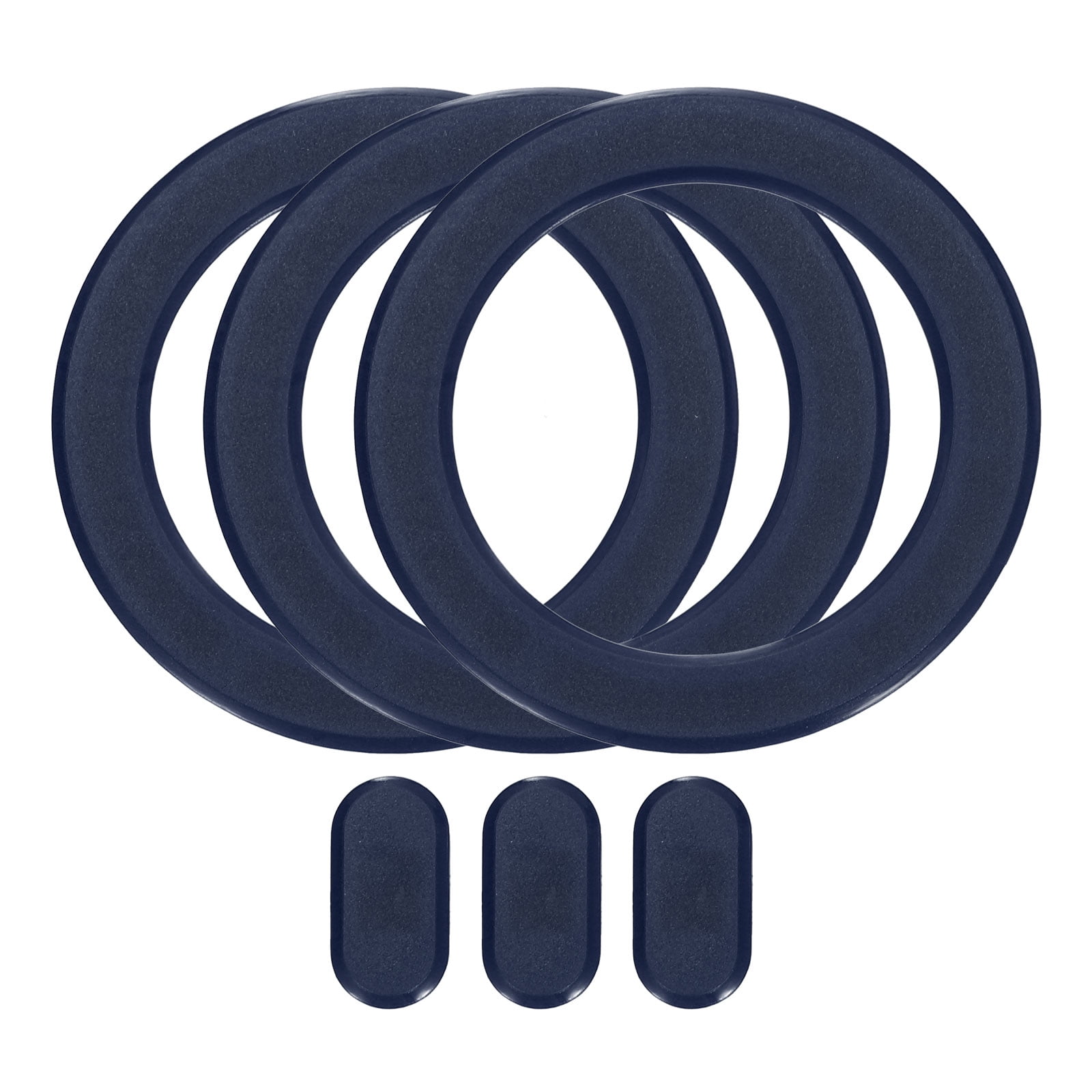 Magnetic Adapter Ring, 3Pack ABS Magnetic Sticker Ring, Blue - Walmart.com