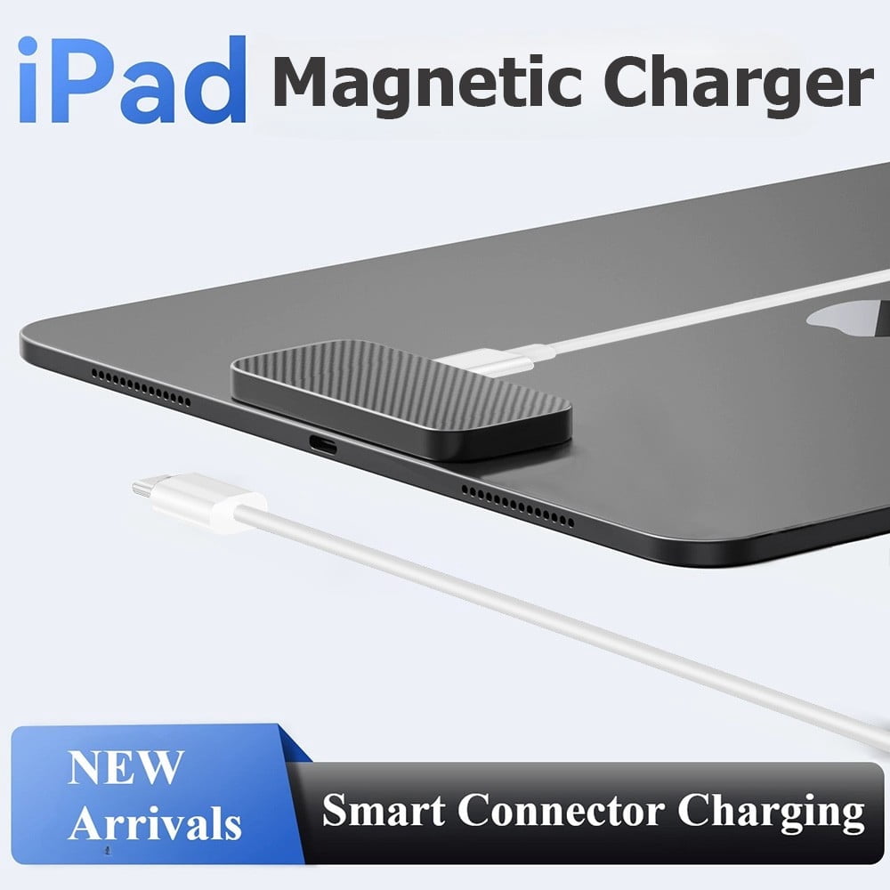 Magnetic Adsorption Quick Charge Wireless Charging Pad Magnets Charger Pad For iPad Pro 12.9" 3/4/5/6th Gen