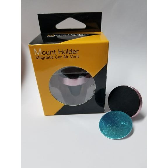 Magnetic Air Vent Phone Mount for Mobile Devices Pink 2PACK