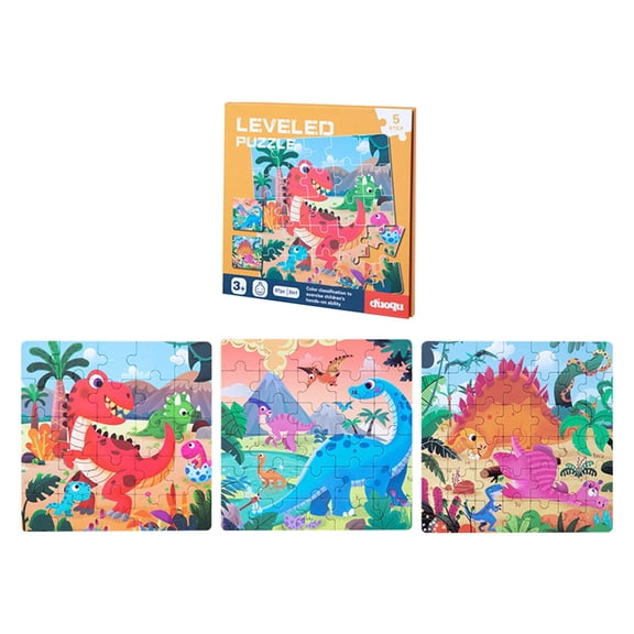 Magnetic Animal Puzzle Set - Educational Brain Teaser with Magnetic Pieces for 3-6 Years